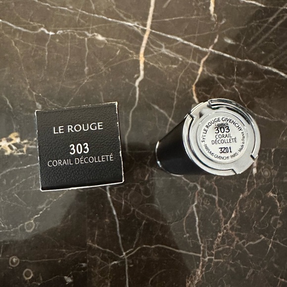 Givenchy Le Rouge Lipstick Corail Décolleté - Picture 3 of 3